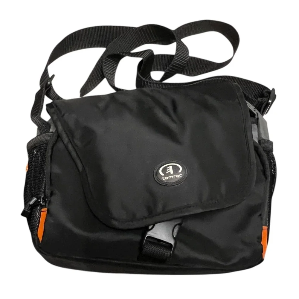 Tamrac 4252 Jazz 52 Messenger Camera Bag Black And Orange